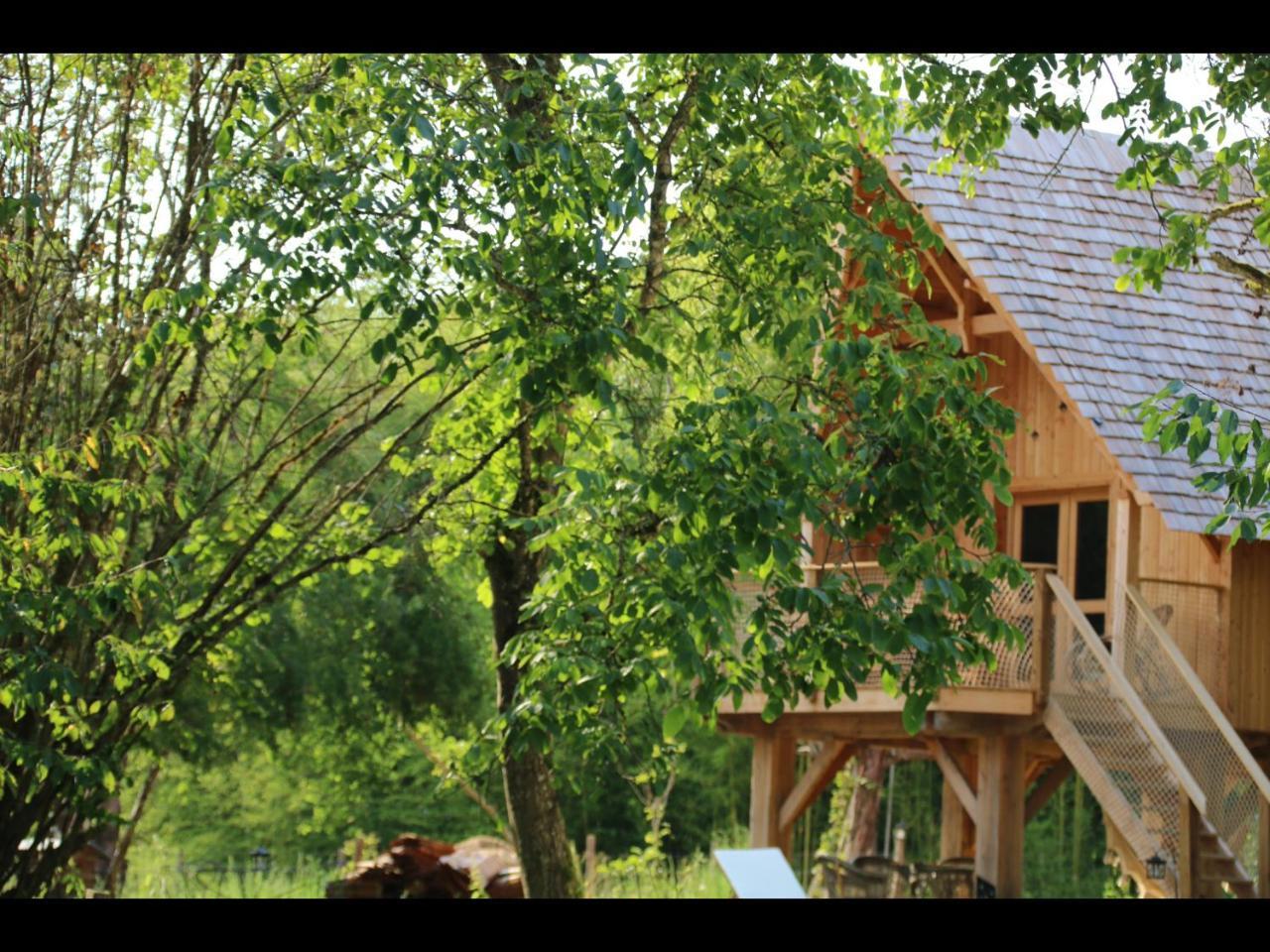 Ecolodge Beauregard Treigny Exterior foto