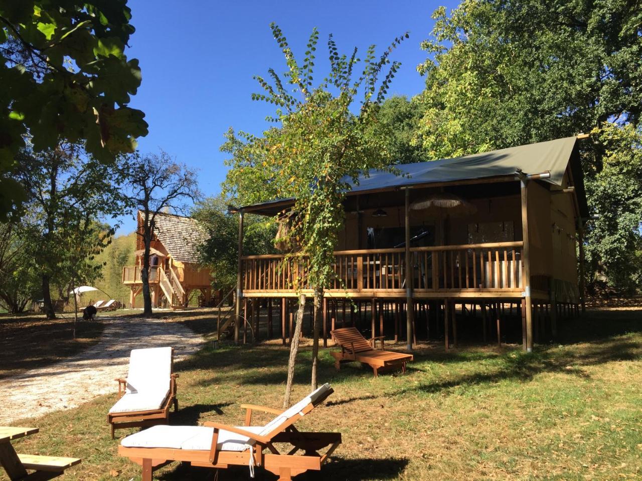 Ecolodge Beauregard Treigny Exterior foto